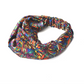 Silk Twisted Turban hairband and neck scarf in Liberty of London Jewel Silk Satin - 100% silk (MEDIUM) - Silk & Lawn