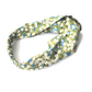 Twisted Turban Headband - Liberty of London Green Mitsi print (MEDIUM) - Silk & Lawn