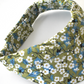 Sun Visor in Liberty of London Green Mitsi print - Silk & Lawn