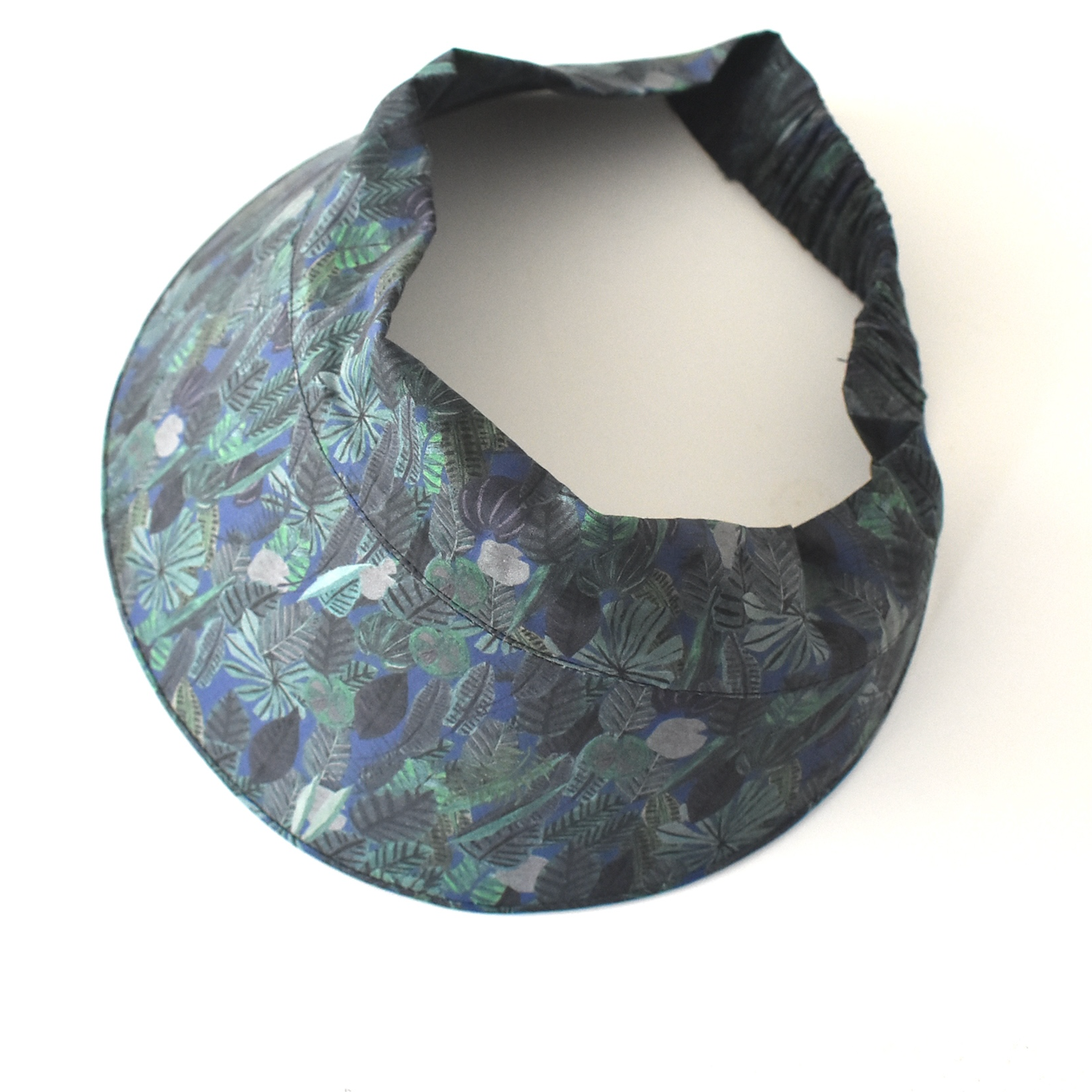 Sun Visor in Liberty Chaparell Fern Botanical print