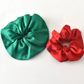 Silk Scrunchies - Various Plain Colours  - 100% Mulberry Silk - Silk & Lawn