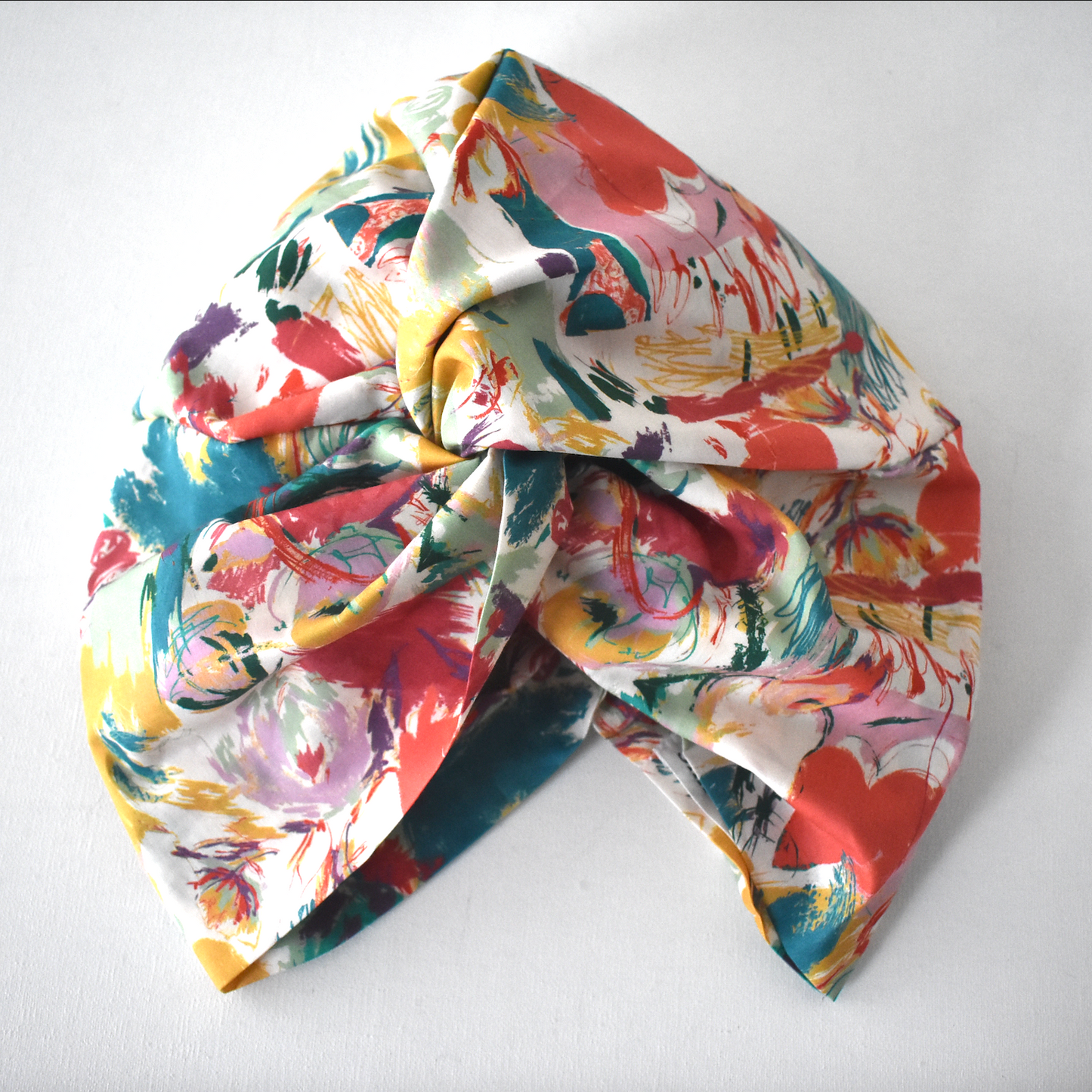 Little Susan Turban Hat - Liberty in Love - heart print