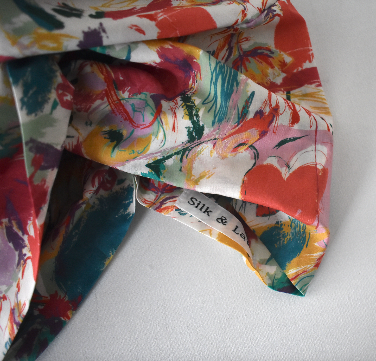 Little Susan Turban Hat - Liberty in Love - heart print