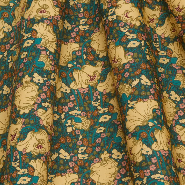 Little Susan Turban Hat - Liberty Clementina Daisy Tana Lawn™ cotton