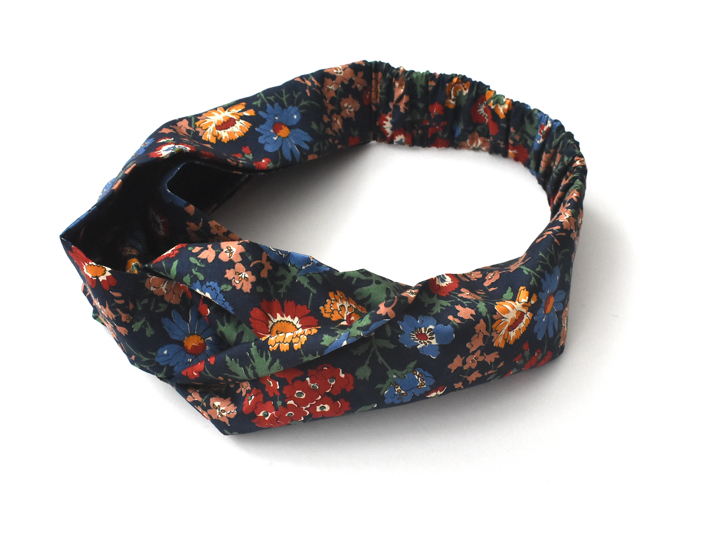 Twisted Turban Headband - Botanist Bloom Liberty print