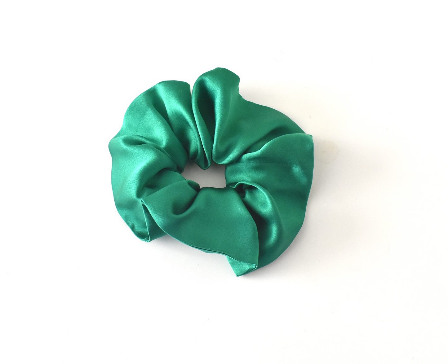 Silk Scrunchies - Various Plain Colours  - 100% Mulberry Silk - Silk & Lawn