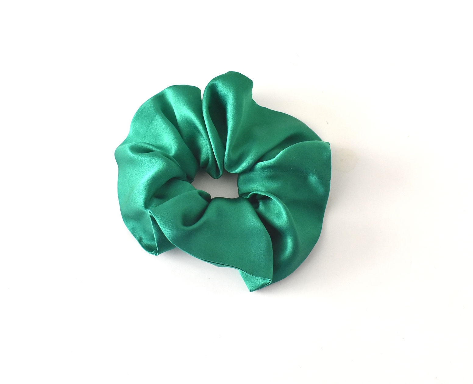 Silk Scrunchies - Various Plain Colours  - 100% Mulberry Silk - Silk & Lawn