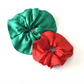Silk Scrunchies - Various Plain Colours  - 100% Mulberry Silk - Silk & Lawn