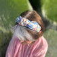 Ladies Knot Alice headband - Liberty of London Going for Gold - Silk & Lawn