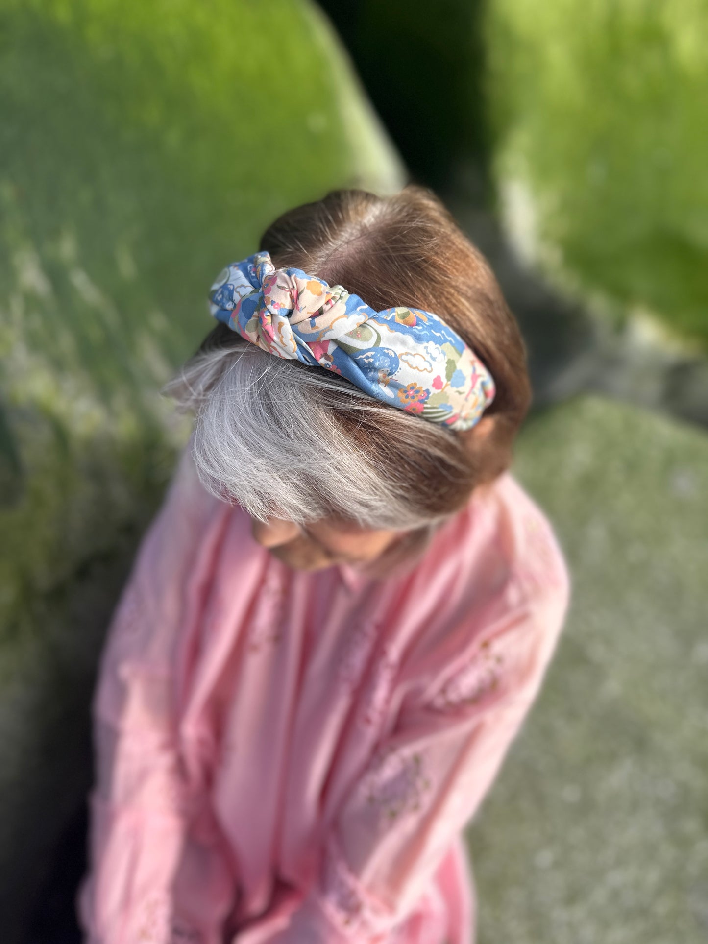 Ladies Knot Alice headband - Liberty of London Going for Gold