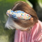 Ladies Knot Alice headband - Liberty of London Going for Gold - Silk & Lawn