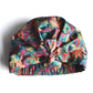 Ladies Turban Hat - Liberty of London Pineapple Paisley bright (SMALL) - Silk & Lawn