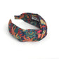 Twisted or Knot Alice band in Bright Pineapple Paisley Liberty of London Tana Lawn cotton - Silk & Lawn