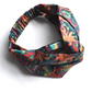 Twisted Turban Headband - Liberty of London Pineapple Paisley - Silk & Lawn