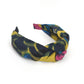 Twisted or Knot Alice band in Betsy Shadow Liberty of London Tana Lawn cotton (KNOT) - Silk & Lawn