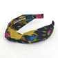 Twisted or Knot Alice band in Betsy Shadow Liberty of London Tana Lawn cotton (KNOT) - Silk & Lawn