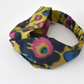 Twisted Turban Headband - Liberty of London Betsy Shadow floral print - Silk & Lawn