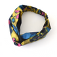 Twisted Turban Headband - Liberty of London Betsy Shadow floral print - Silk & Lawn