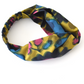 Twisted Turban Headband - Liberty of London Betsy Shadow floral print - Silk & Lawn