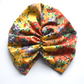 Little Susan Turban Hat - Liberty of London Ellis Garden yellow floral print - Silk & Lawn