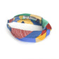 Twisted or Knot Alice band in Ballet Lines Liberty of London Tana Lawn cotton - Silk & Lawn