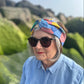 Twisted Turban Headband - Liberty of London Lines Ballet - Silk & Lawn