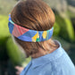 Twisted Turban Headband - Liberty of London Lines Ballet - Silk & Lawn