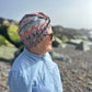Little Susan Turban Hat - Liberty of London Ianthe print - Silk & Lawn