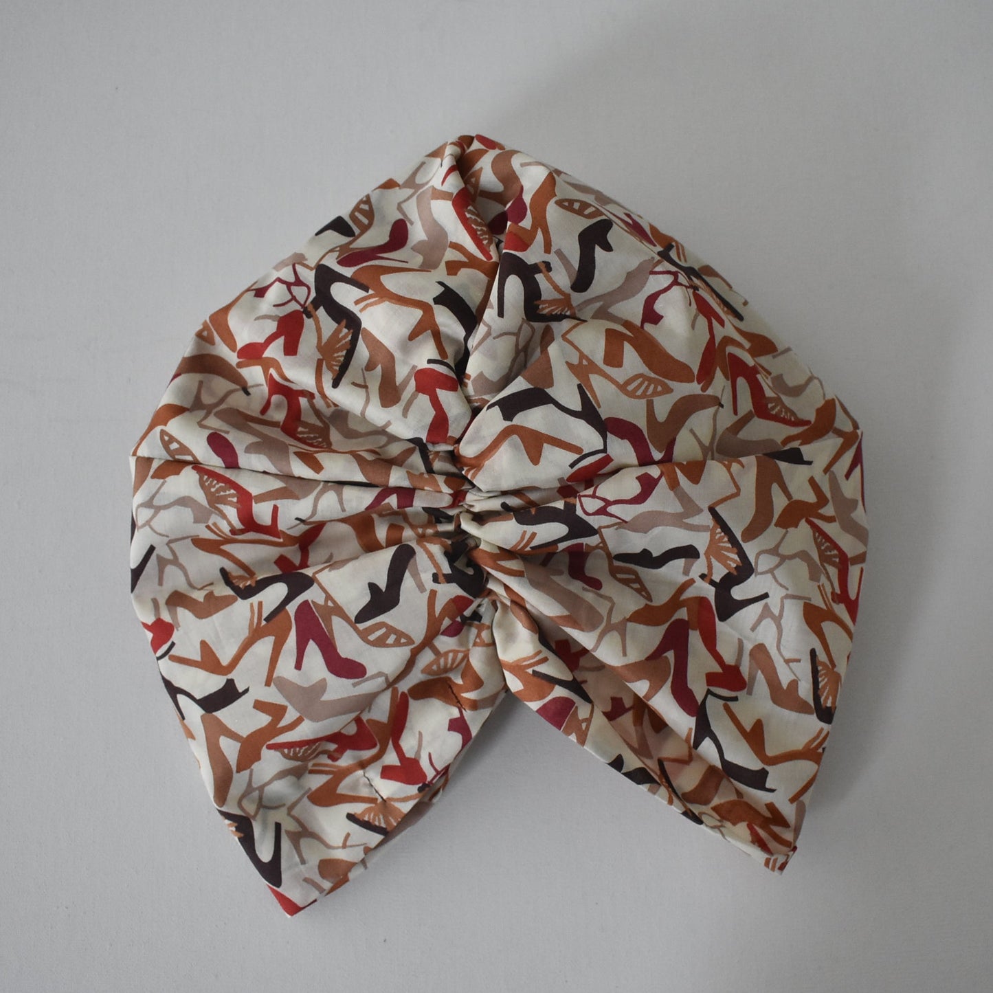 Little Susan Turban Hat - Liberty of London Clara Heels in Brown