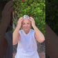 Little Susan Turban Hat - Nine Elms Liberty in Love - heart print