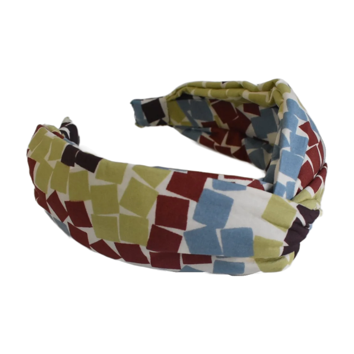 Twisted or Knot Alice band in Winter graphic Liberty of London Tana Lawn cotton - Silk & Lawn