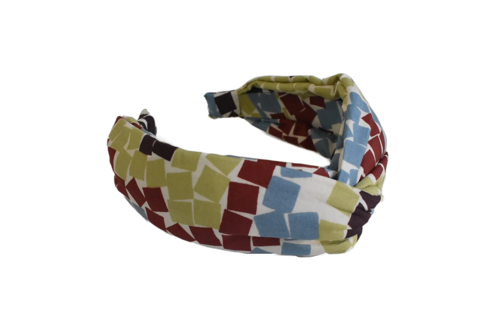 Twisted or Knot Alice band in Winter graphic Liberty of London Tana Lawn cotton - Silk & Lawn