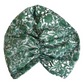 Little Susan Turban Hat -Liberty Green floral print - Silk & Lawn