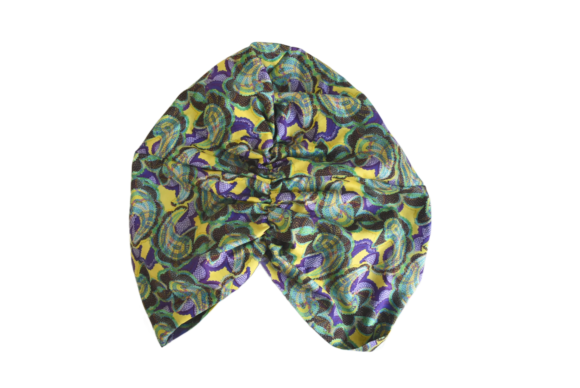 Little Susan Turban Hat - Liberty Babylon print - Silk & Lawn