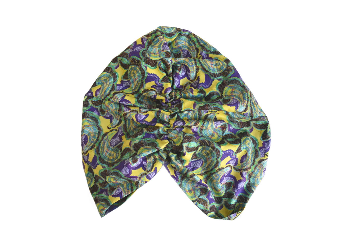 Little Susan Turban Hat - Liberty Babylon print - Silk & Lawn