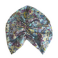 Little Susan Turban Hat - Liberty Oban feather print - Silk & Lawn