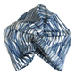 Little Susan Turban Hat -Blue Martin graphic print - Silk & Lawn