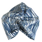 Little Susan Turban Hat -Blue Martin graphic print - Silk & Lawn