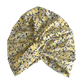 Little Susan Turban Hat -Yellow Liberty Primrose floral print - Silk & Lawn