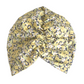 Little Susan Turban Hat -Yellow Liberty Primrose floral print - Silk & Lawn