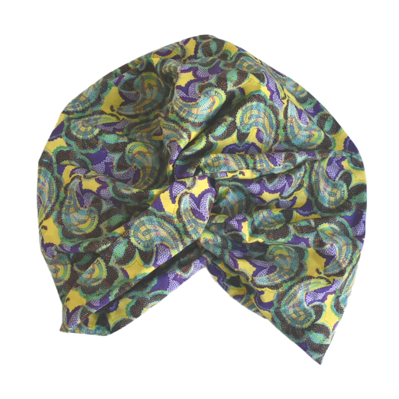Little Susan Turban Hat - Liberty Babylon print - Silk & Lawn