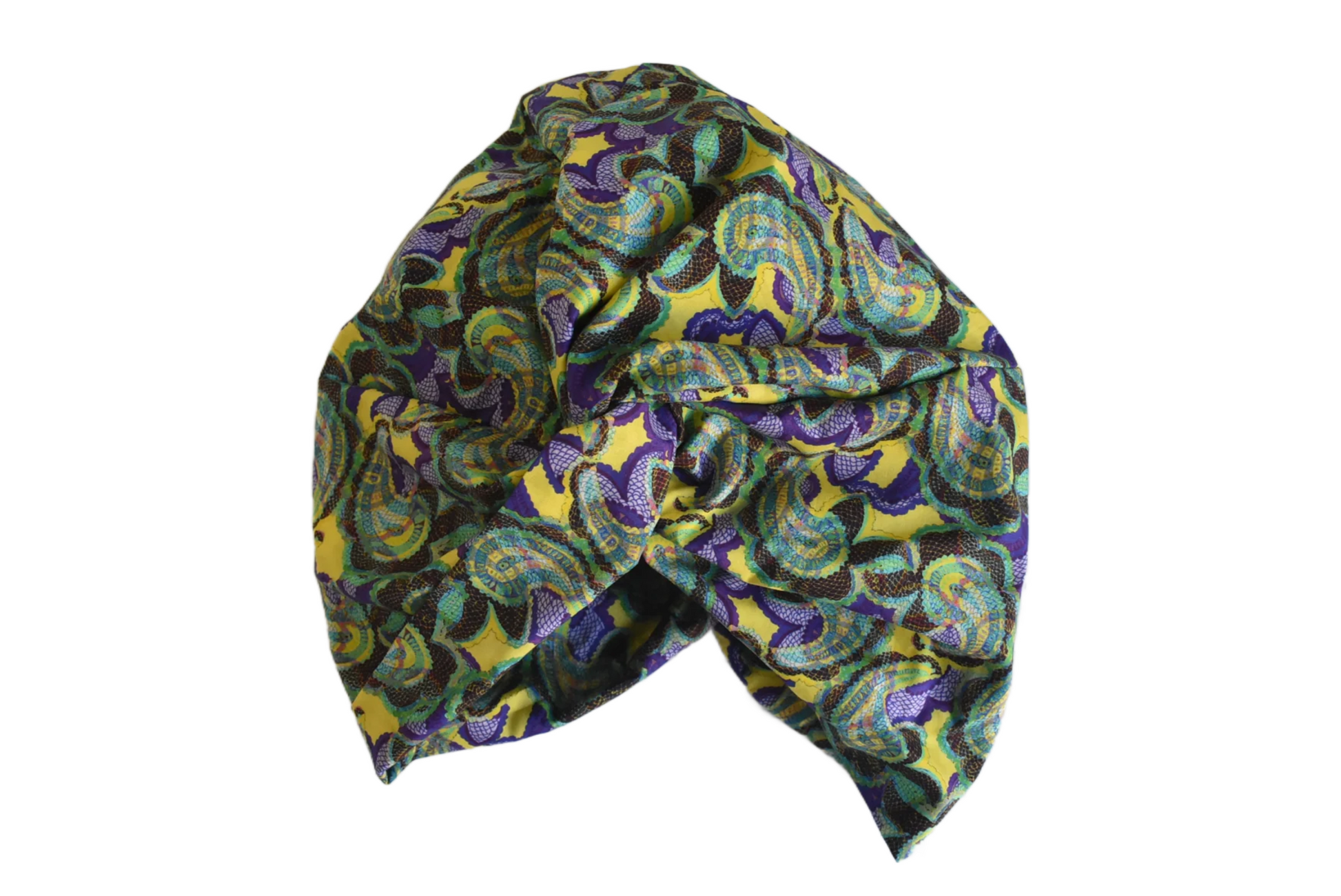 Little Susan Turban Hat - Liberty Babylon print - Silk & Lawn