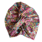 Little Susan Turban Hat - Liberty Thorpe - Classic Liberty Floral print - Silk & Lawn