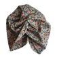 Little Susan Turban Hat - Primrose Path in pink & blue - classic floral print - Silk & Lawn