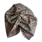 Little Susan Turban Hat - Primrose Path in pink & blue - classic floral print - Silk & Lawn