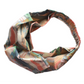 Ladies Twisted Turban Headband - Cactus  - Liberty botanical print - Silk & Lawn