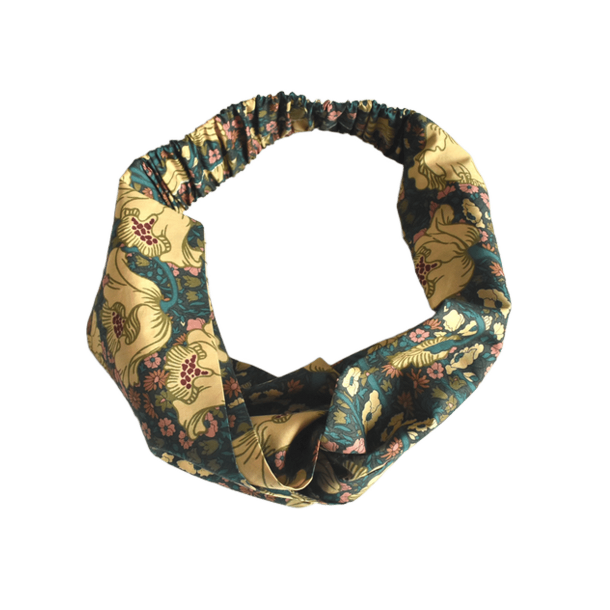 Ladies Twisted Turban Headband - Liberty Clementina Daisy in Tana Lawn™ cotton