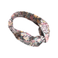Ladies Twisted Turban Headband - Liberty Cottage Garden Tana Lawn™ cotton