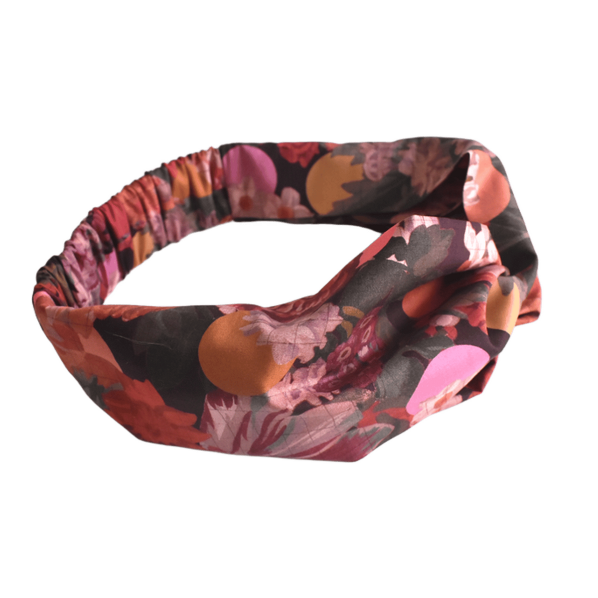 Ladies Twisted Turban Headband - in Liberty Myrtle & Mary Tana Lawn Cotton