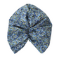 Little Susan Turban Hat - Liberty of London Blue Poppy Print - Silk & Lawn